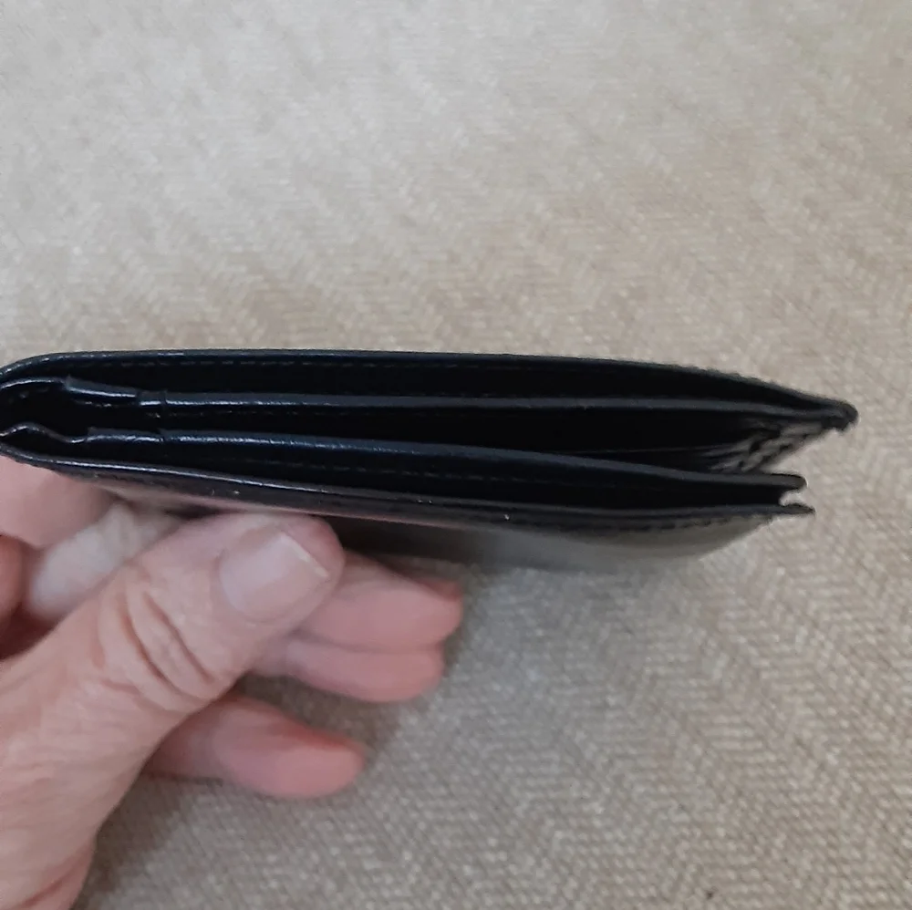 Coach Black Leather Wallet